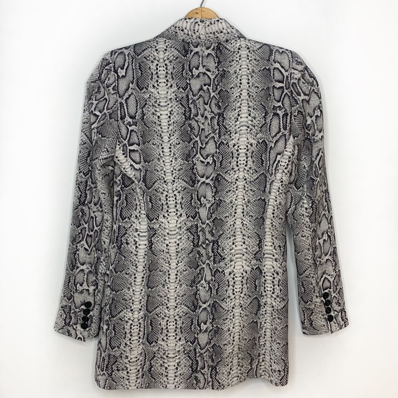 NWT Smythe Snakeskin Blazer - Picture 4 of 4